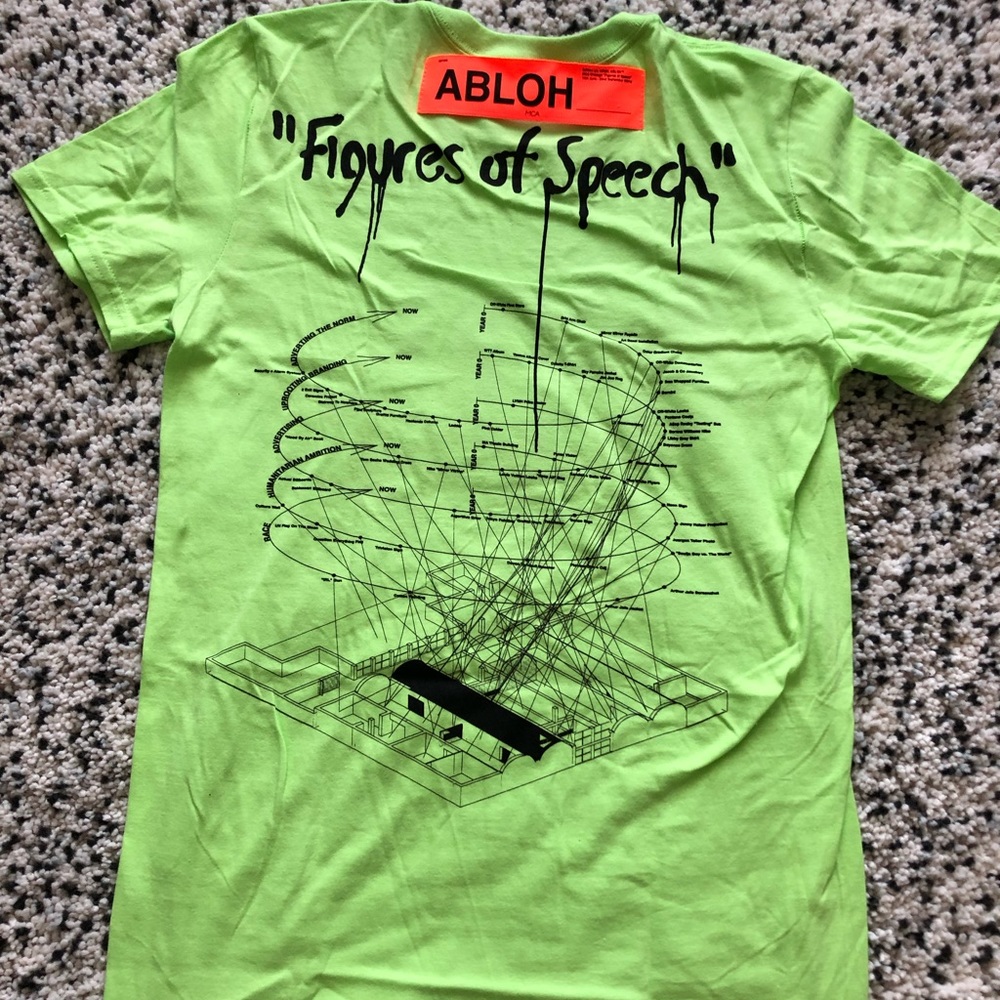 NWOT “FIGURES OF SPEECH” by Virgil Abloh tee
